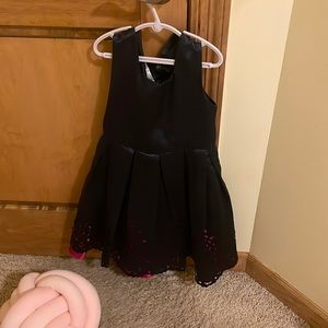 Adorable navy blue fancy dress